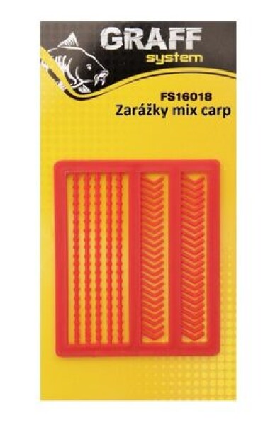 Graff Zarážky Mix Carp Červené (FS16018-R)