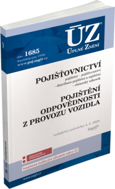 ÚZ 1685 Pojišťovnictví