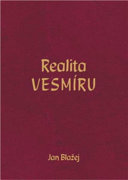 Realita VESMÍRU (poškozená) - Jan Blažej