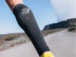 Kompresní lýtkové Compressport R2 Oxygen BLACK/STEEL GREY Velikost: cm obvod lýtka