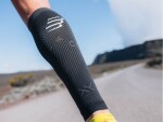 Compressport R2 OXYGEN BLACK/STEEL GREY - Kompresní lýtkové návleky Compressport R2 Oxygen - BLACK/STEEL GREY Velikost: 34-38 cm obvod lýtka