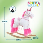 Andalusier Houpací jednorožec DEBBIE plyšový zvukové efekty