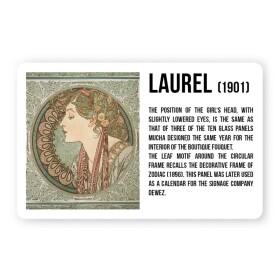 Magnet Alfons Mucha Laurel