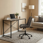 Pracovní stůl 100x40cm, mdf, divoký dub, GD-504 OAK