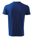 V-neck tričko unisex královská modrá XL