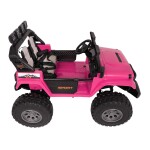 Mamido Elektrické autíčko Extreme Sport 4x4 s proměnlivou velikostí růžové
