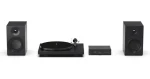 Pro-Ject Colourful Audio System E Satin Black / All-in-one Hi-Fi systém s gramofonem (9pcasesb)