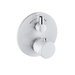 KLUDI - Balance Termostatická baterie pod omítku, pro 2 spotřebiče, bílá/chrom 528109175