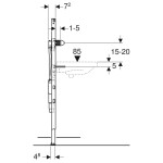 GEBERIT Duofix pro umyvadlo, pro 111.561.00.1