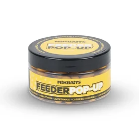 Mikbaits Pop-Up Feeder Sladká kukuřice / Plovoucí boilies / 8+12 mm / 100 ml (MF0031)