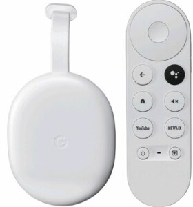 Google Chromecast s Google TV HD (EU verze) bílá / HDMI 2.0 / FHD / Wi-Fi / BT / USB-C / dálk. ovladač / EU adaptér (GA03131-DE)