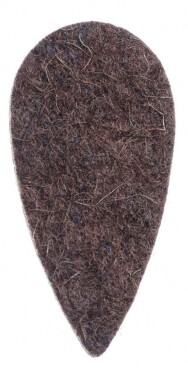 Timber Tones Felt Tones Teardrop Brown Wool Felt