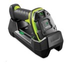 Zebra průmyslová čtečka LI3678-SR odolná GREEN, vibrace standardní stojánek USB (kroucený) KIT