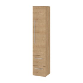 Mereo Bino, koupelnová skříňka vysoká 163 cm, pravá, dub Arlington CN628N