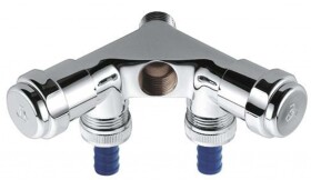 GROHE - Eggemann Originální WAS dvojitý ventil jednoduchý, chrom 41020000