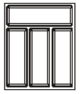 Agoform příborník Classico 400 (399228)