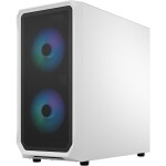 Fractal Design Focus 2 RGB černo-bílá / ATX / 2x USB 3.0 / 2x 140mm / bez zdroje / prachové filtry / průhledná bočnice (FD-C-FOC2A-04)