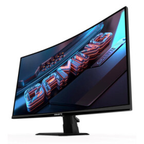 GIGABYTE LCD - 27" Gaming monitor GS27QCA, Prohnutý VA 1500R, 2560x1440 QHD, 180Hz, 5000:1, 250cd/m2, 1ms, 2xHDMI, 1xDP EDF_1541124