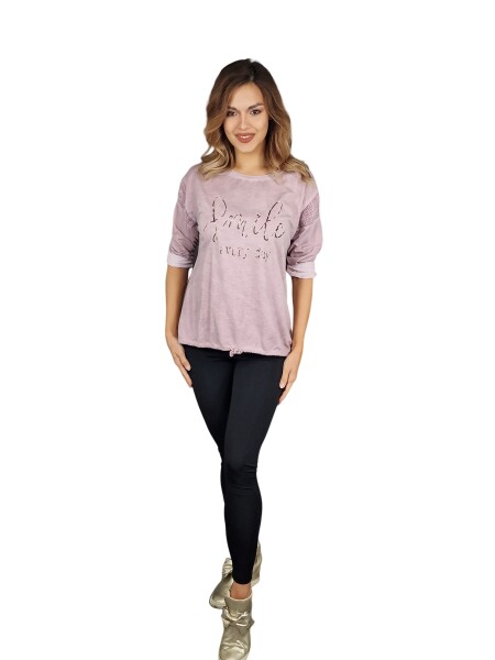 HOSH Tričko Magnolia Velikost: UNI, Barva: Starorůžová