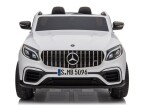 Mamido Dětské elektrické autíčko Mercedes GLC 63S 4x4 dvoumístné bílé