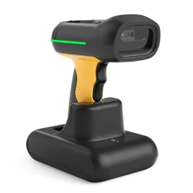 Inateck BCST-75S černá / 2D snímač čárových kódů / Bluetooth / IP67 / dokovací stanice (BCST-75S_BLACK)