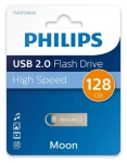 Philips Moon Vintage 128GB stříbrná / Flash disk / USB 2.0 / čtení 20 MB/s / zápis 10 MB/s (FM12FD160B/00)