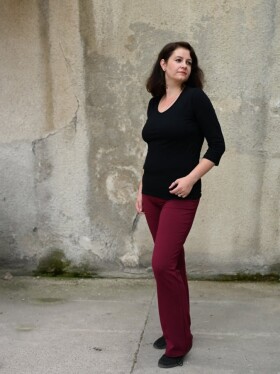 EVONA a.s. Dámské legíny LAURA 2 031 - Dámské legíny LAURA 2 031 031 M