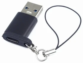 PremiumCord redukce USB-C(F) - USB-A(M) černá / Redukce / USB 3.0 (kur31-19)