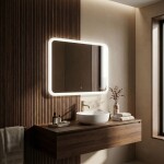 REA - Zrcadlo LED 80x60cm TOP-3 HOM-01522