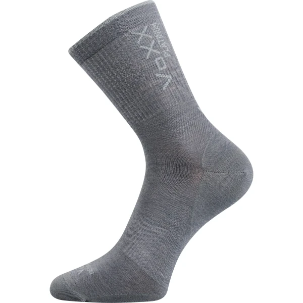 VOXX Ponožky slabé z merino RADIUS s ionty stříbra SVĚTLE ŠEDÉ 35-38 115020