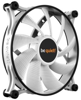 Be quiet! Shadow Wings 2 140mm bílá / 140mm / Rifle Bearing / 14.7dB @ 900RPM / 49.8CFM / 3-pin (BL090)