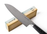 G21 Sada nožů G21 Damascus Premium v bambusovém bloku, Box, 3 ks + brusný kámen G21-6002298