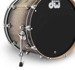 DWe 5-Piece Candy Black Burst Over Curly Maple Exotic Kit