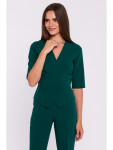 S377 Kombinéza Peplum - zelená EU L