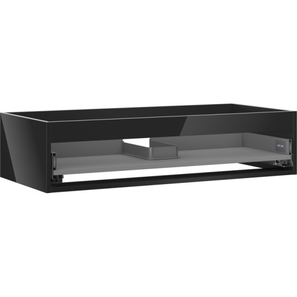 MEXEN - Box-A skříňka pro umyvadlo 100, 1 šuplík, černá lesk 91AX0-1000-235-1-70