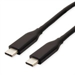 Delock USB 2.0 prodlužovací kabel plochý zahnutý [1x USB 2.0 zástrčka A - 1x USB 2.0 zásuvka A] 1.00 m černá oboustranně zapoji