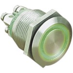 C & K Switches U811J85W3GE223 tlačítko 120 V, 28 V/DC 1 A 1x zap/(zap) červená (š x v) 15.24 mm x 12.70 mm 1 ks Bulk