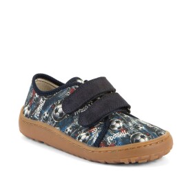 Chlapecké plátěné barefoot tenisky CANVAS BLUE+ Froddo G1700440-29 - 28