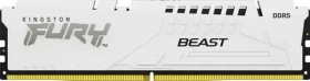 Kingston Fury Beast White 16GB (1x 16GB) DDR5 6000MHz / CL30 / DIMM / On-Die ECC / XMP / 1.35V (KF560C30BW-16)