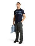 ICEBREAKER Mens Merino 150 Tech Lite SS Tee Getaway, Midnight Navy velikost: L
