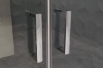 Aquatek - YES B2 80 sprchové dveře do niky dvoukřídlé 77-81cm , výplň sklo - čiré YESB280-06