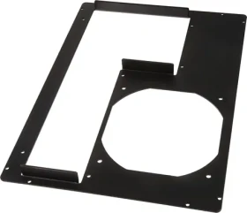 DimasTech PCI-Backpanel Micro-ATX grafitová černá / Krycí panel slotů / Micro-ATX / 5 slotů (S0022GB)