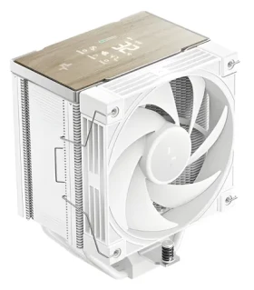 DEEPCOOL AK700 Digital bílá / Chladič CPU / 7 tepelných trubic / 120 mm FDB / digitální displej / AMD + Intel (R-AK700-WHNDMN-GJD)