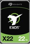 Seagate Exos X22 22TB / HDD / 3.5" SATA III / 7 200 rpm / 512MB cache / 5y (ST22000NM001E)