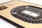 Cedule Vegas Golden Knights NHL 3D Desktop Stadium