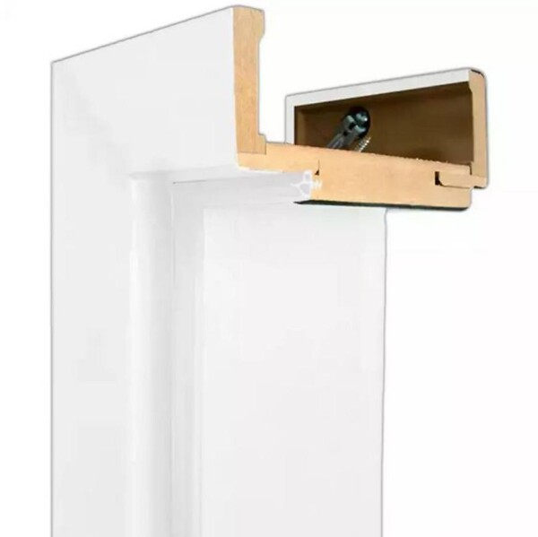 Zárubeň regulovatelná 90L 100-140 bílý