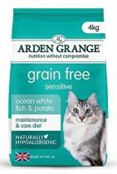Arden Grange GF Cat Adult Sen.Oc.White Fish&Potato 4kg