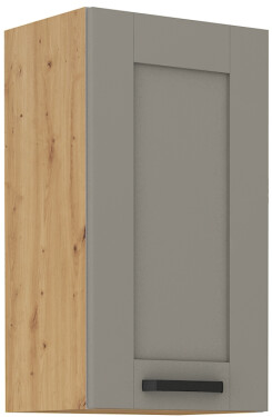 Horní skříňka Luna 40 G-72 1F Barva korpusu: Dub artisan, Barva dvířek: Clay Grey