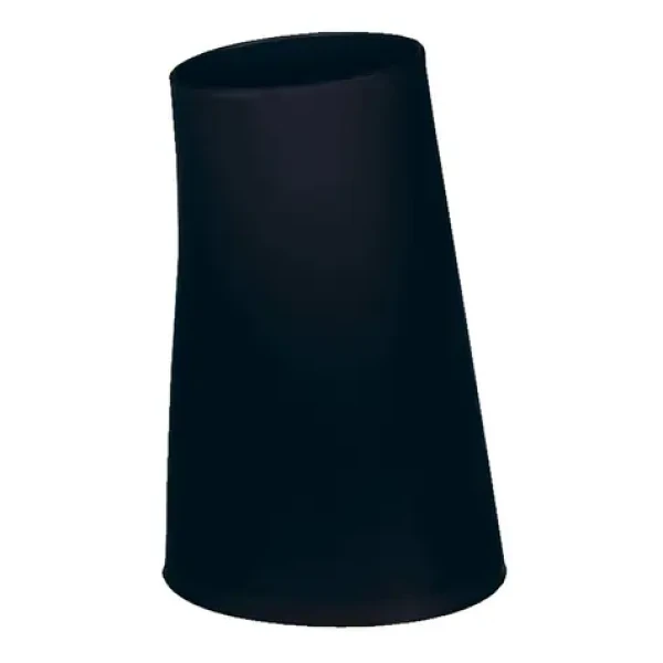 Spirella MOVE kelímek na kartáčky černý / plast (7610583149503)