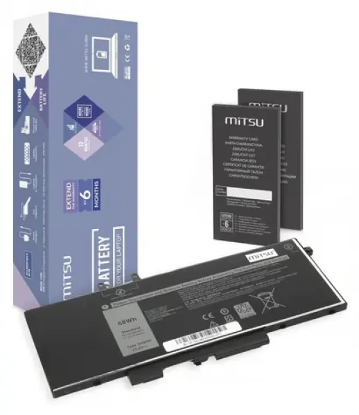 Baterie 3HWPP pro Dell Latitude 5401/5410/5501/5510 / Baterie pro notebook / 4100 mAh / 62 Wh (BC/DE-5410)